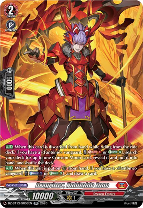Dragritter, Habitable Zone (SR) - DZ-BT13: Parallactic Clash