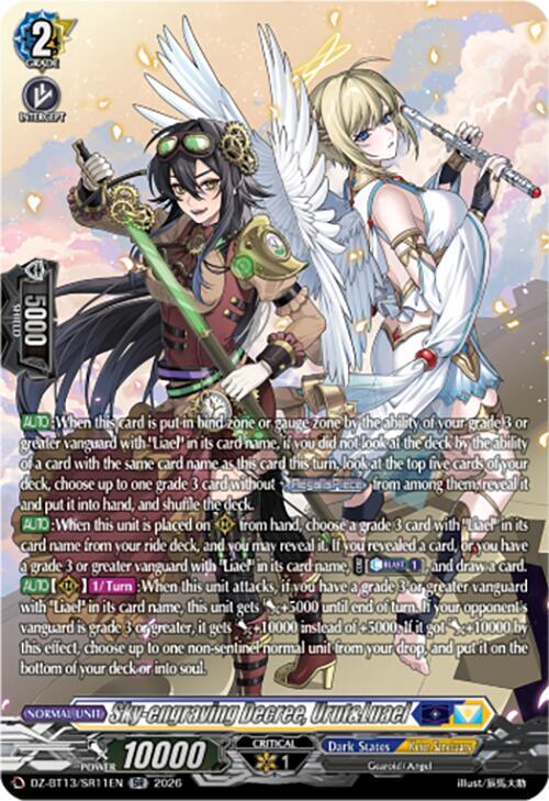 Sky-engraving Decree, Urut&Luael (SR) - DZ-BT13: Parallactic Clash