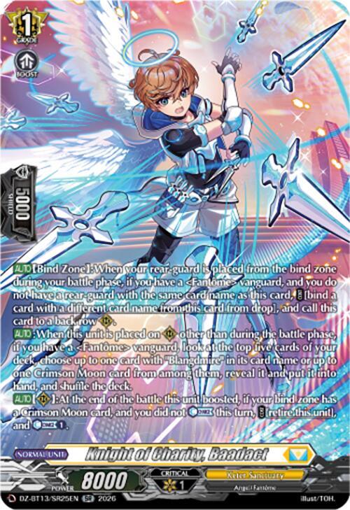 Knight of Charity, Baadact (SR) - DZ-BT13: Parallactic Clash