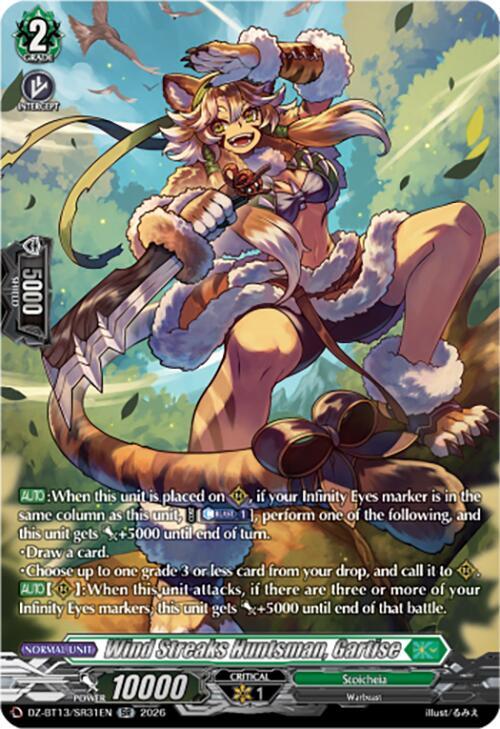 Wind Streaks Huntsman, Gartise (SR) - DZ-BT13: Parallactic Clash