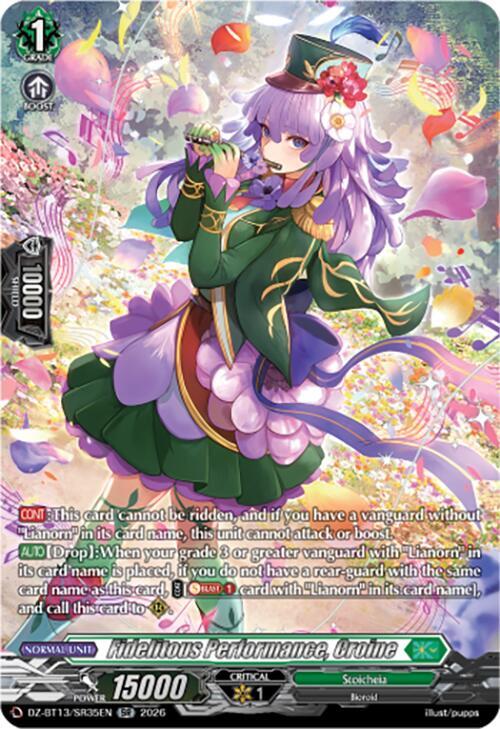 Fidelitous Performance, Croine (SR) - DZ-BT13: Parallactic Clash
