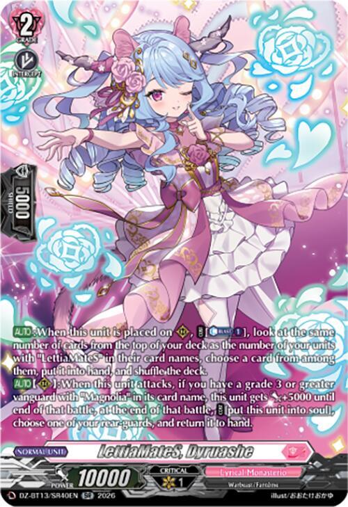テラファイトワンダー LettiaMateS, Dyruashe (SR) - DZ-BT13: Parallactic Clash