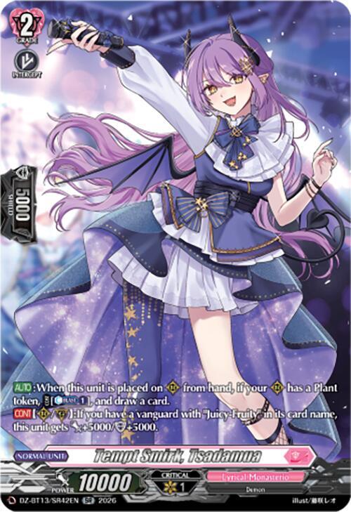 Tempt Smirk, Tsadamua (SR)