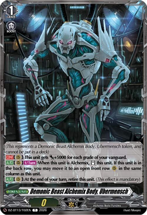Demonic Beast Alchemix Body, Ubermensch