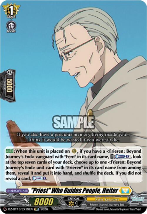"Priest" Who Guides People, Heiter