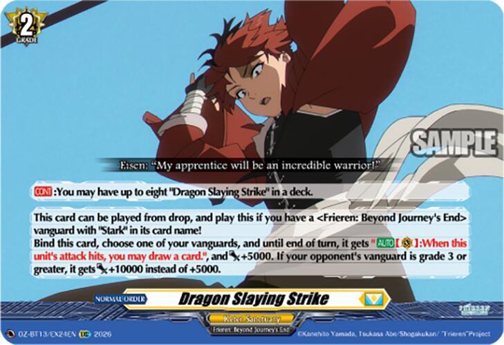 Dragon Slaying Strike - DZ-BT13: Parallactic Clash - Cardfight