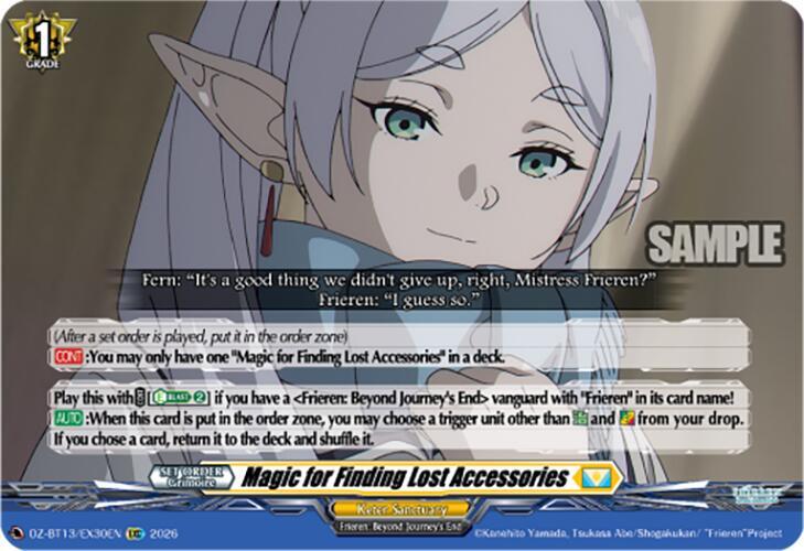 Magic for Finding Lost Accessories