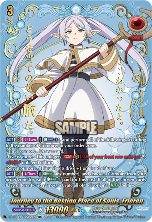 Journey to the Resting Place of Souls, Frieren (EXS) - DZ-BT13