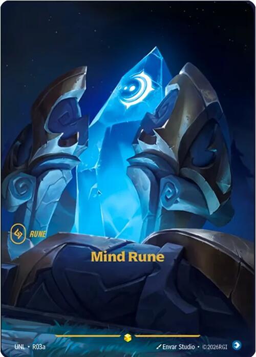 Mind Rune (R03a) - Unleashed - Riftbound: League of Legends Trading Card Game - TCGplayer.com Mind Rune (R03a) - Unleashed - Riftbound: League of Legends Trading Card Game - TCGplayer.com