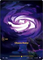 riftbound chaos rune パラレル　キラ Chaos Rune - Origins - Riftbound: League of Legends Trading Card