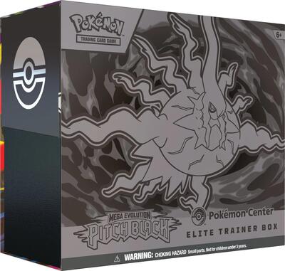 Pitch Black Pokemon Center Elite Trainer Box (Exclusive) Pokemon Product