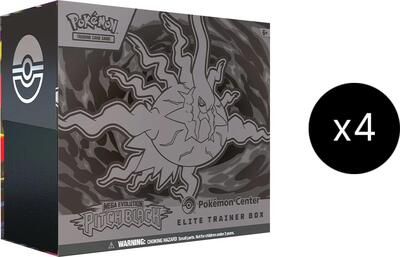 Pitch Black Pokemon Center Elite Trainer Box Case (Exclusive)