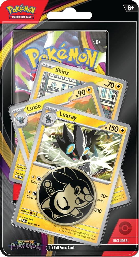 Pitch Black Premium Checklane Blister [Luxray Line] - ME05: Pitch