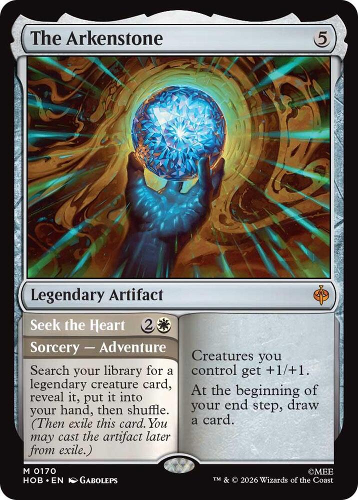 The Arkenstone - The Hobbit - Magic: The Gathering