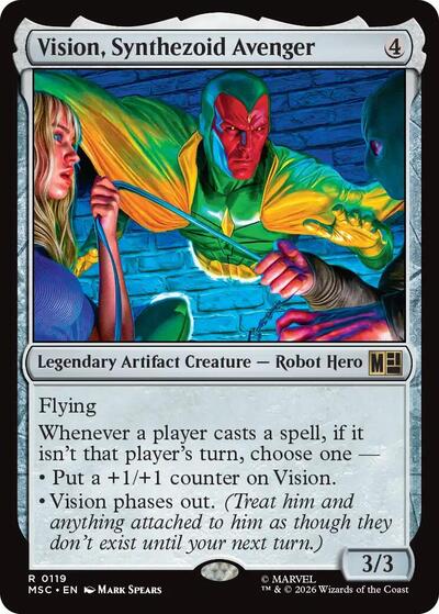 Vision Synthezoid Avenger