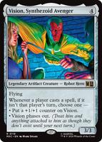 Vision, Synthezoid Avenger (Surge Foil) - Commander: Marvel Super