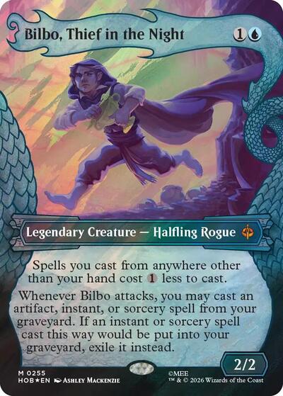 Bilbo, Thief in the Night (Showcase) (Surge Foil) Magic Card