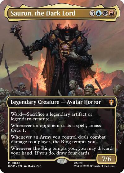Sauron, the Dark Lord (Borderless)