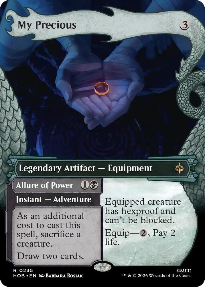 My Precious (Showcase) - The Hobbit - Magic: The Gathering