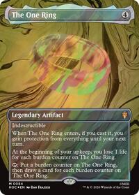 The One Ring (Borderless) (Surge Foil)