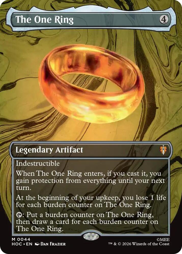【美品未使用】一つの指輪 The One Ring① The One Ring / 一つの指輪》を巡る一連の話題と今後の展望 | カルドバ