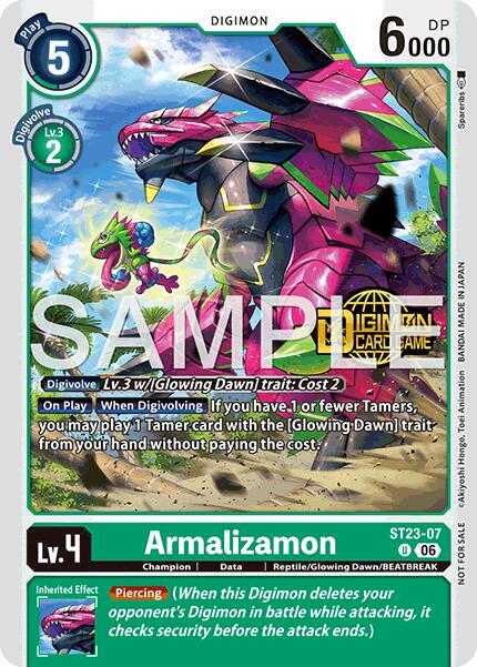 Armalizamon (Welcome Tamers Pack Vol.2) - Starter Deck 23