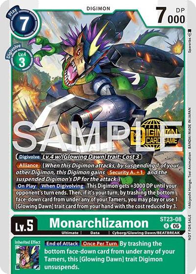 Monarchlizamon (Welcome Tamers Pack Vol.2) Starter Deck 23: Beatbreak Release Event Cards card price