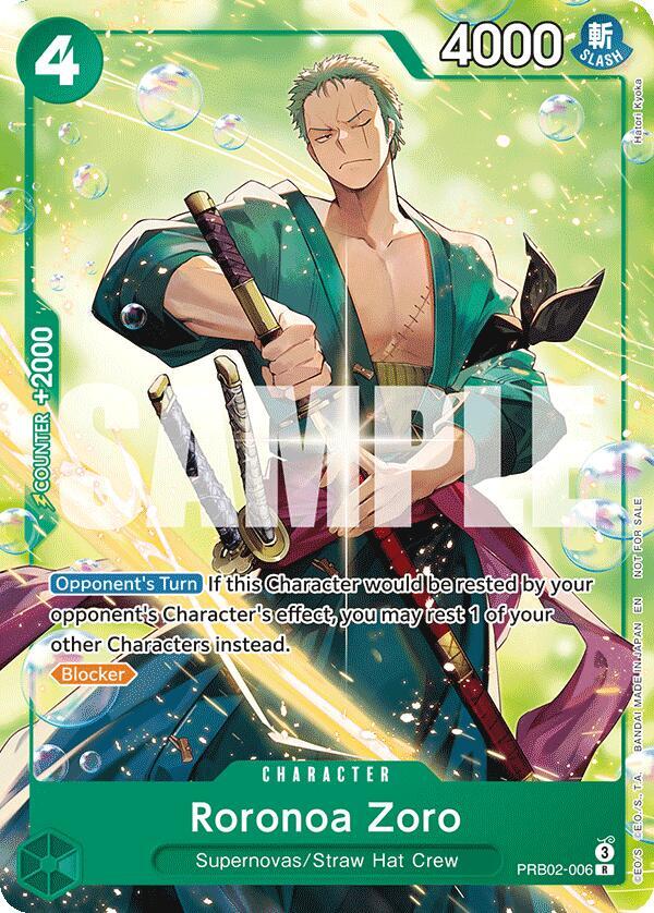 Roronoa Zoro (Welcome Pack 2026 Vol.1) - One Piece Promotion Cards