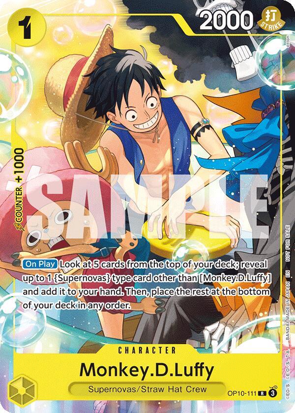 Monkey.D.Luffy (Welcome Pack 2026 Vol.1) - One Piece Promotion