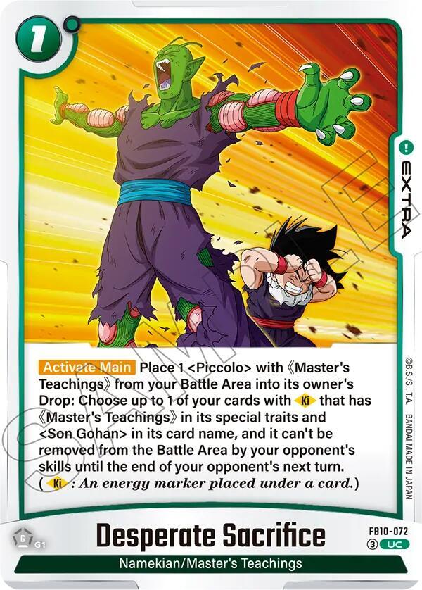 Desperate Sacrifice - Cross Force - Dragon Ball Super: Fusion