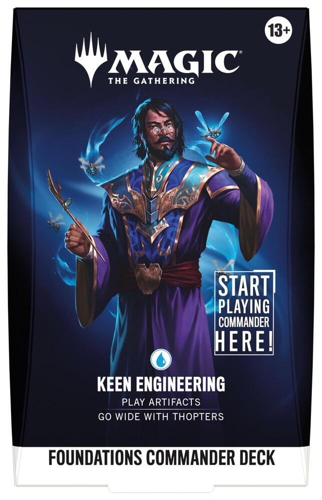 Foundations Commander Deck - Keen Engineering - Commander: Foundations - Magic: The Gathering - TCGplayer.com Foundations Commander Deck - Keen Engineering - Commander: Foundations - Magic: The Gathering - TCGplayer.com