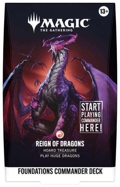 Foundations Commander Deck - Reign of Dragons