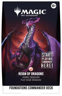Foundations Commander Deck - Reign of Dragons