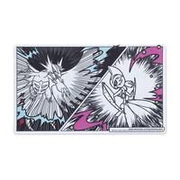 Pokemon TCG: Pokemon Center Exclusive - Roaring Moon & Iron Valiant Playmat · Pokemon International Playmats