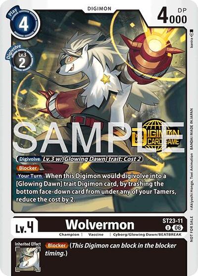 Wolvermon (Welcome Tamers Pack Vol.2) Starter Deck 23: Beatbreak Release Event Cards card price