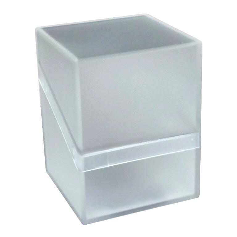 Vortex Square Box Prismatic Defender Vortex 100+ Deck Box - Aether (Clear) - Prismatic ...