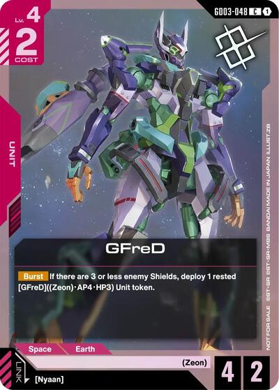 GFreD (Judge Pack 02) card