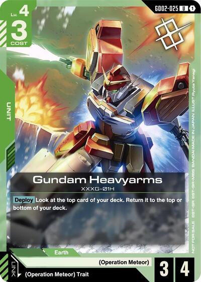 Gundam Heavyarms (Judge Pack 02) card