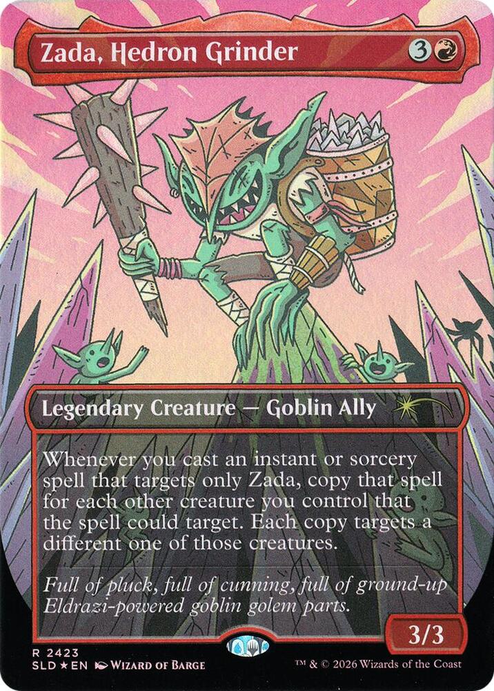 MTG 多数 Zada, Hedron Grinder (Display Commander) - Thick Stock - Secret