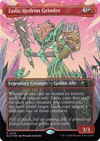 Zada, Hedron Grinder (Display Commander) - Thick Stock - Secret