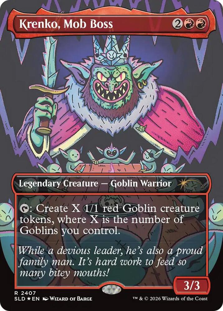 Krenko, Mob Boss - Secret Lair Drop Series - Magic: The Gathering -  TCGplayer.com