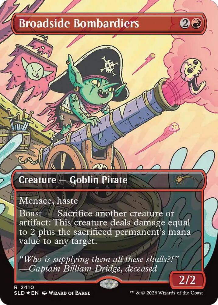 Broadside Bombardiers - Secret Lair Drop Series - Magic: The