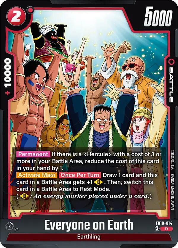 Everyone on Earth - Cross Force - Dragon Ball Super: Fusion World