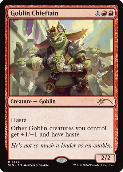 Goblin Chieftain (Secret Lair Drop)
