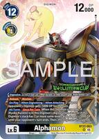 Alphamon (Evolution Cup 2026 Vol. 2) - Cyber Eden - Digimon Card