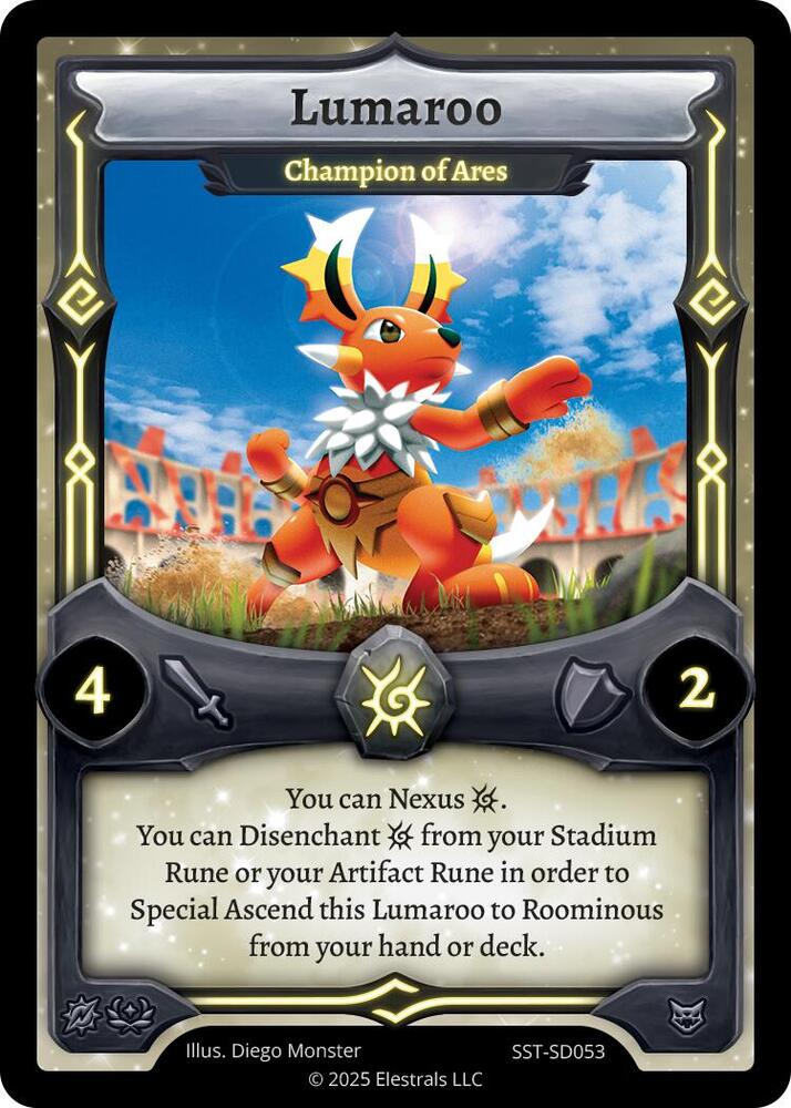 Lumaroo - Champion of Ares