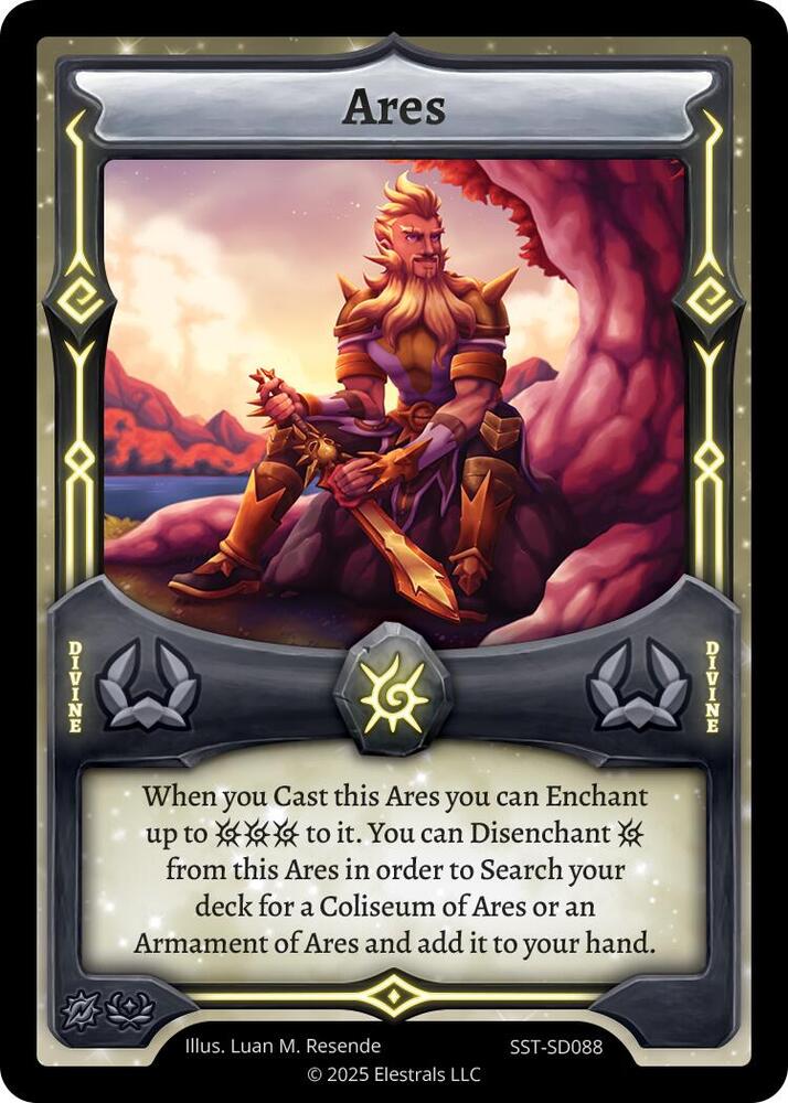 Ares - Divine Champions: Sunstrike Starter Decks - Elestrals