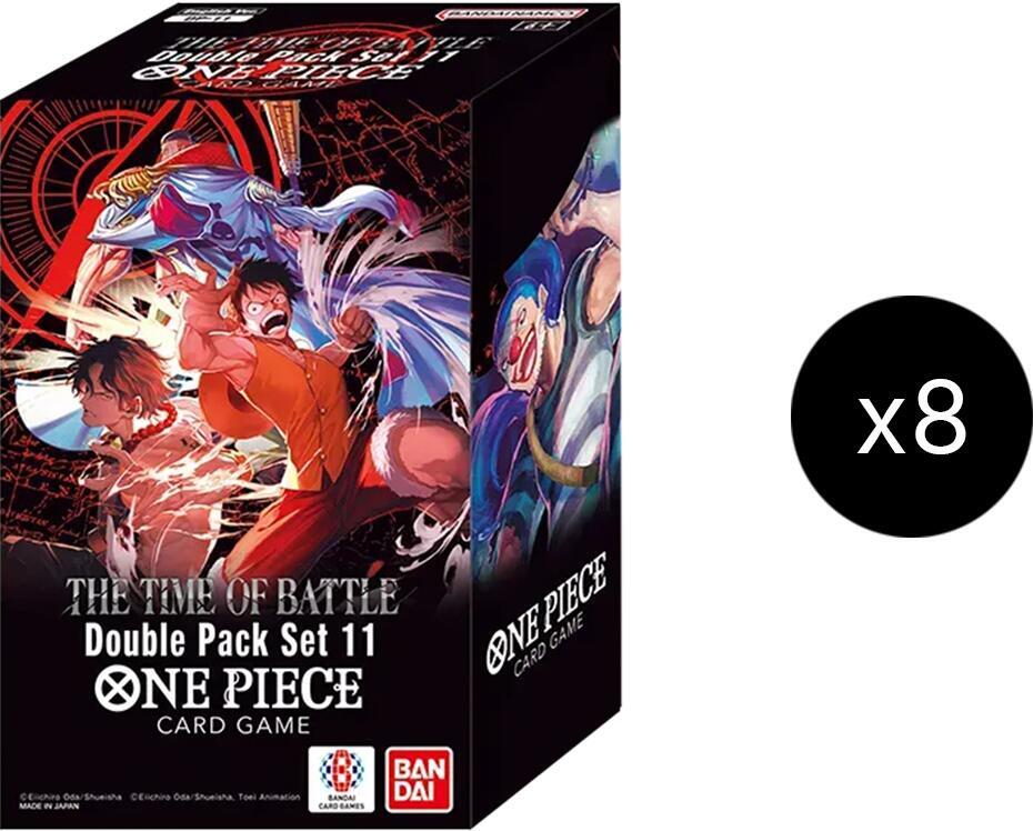 ONE PIECE CARD GAME 2枚セット Double Pack Set Vol. 11 Display - The Time of Battle - One Piece