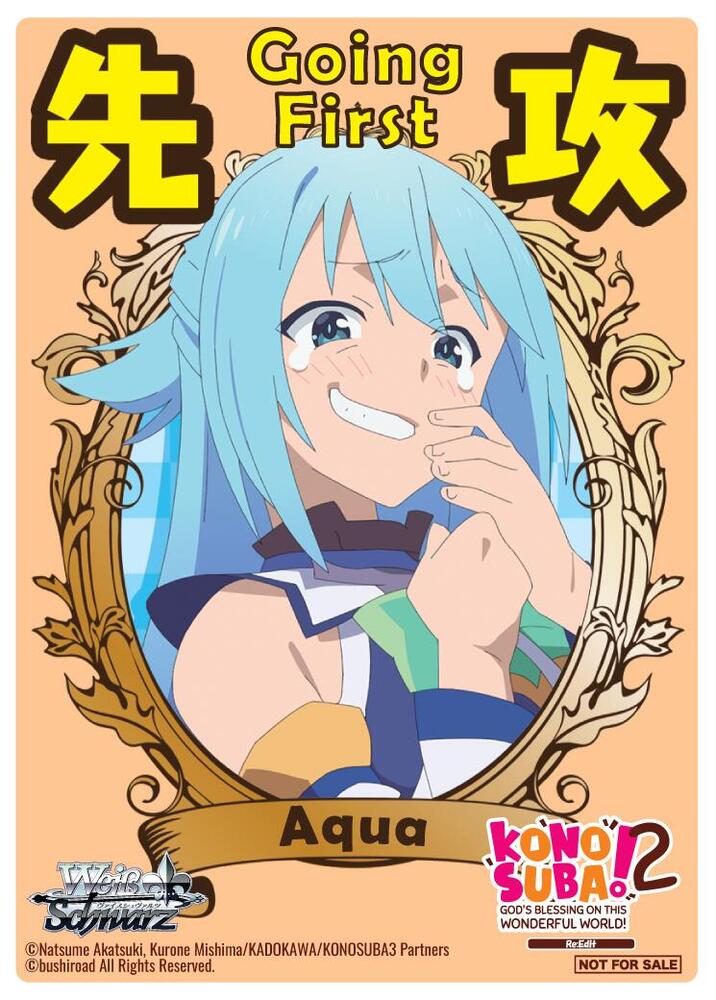 Going First (Aqua)