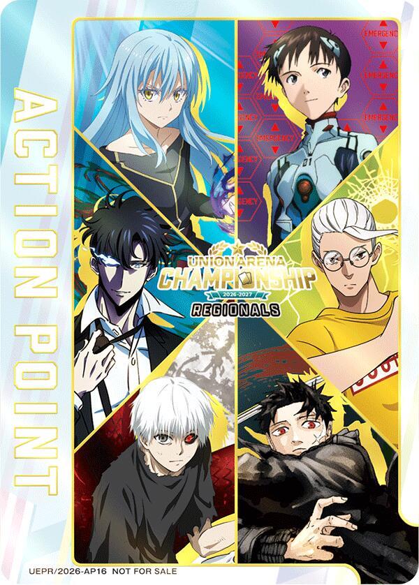 Action Point Card (AP16) (Regionals 26-27) - Union Arena Promotion